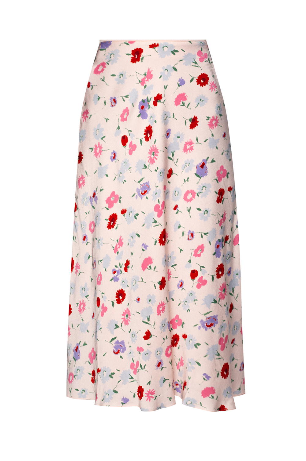 Skirt with floral print Samsøe Samsøe